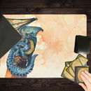 Young Blue Dragon Playmat