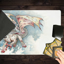 Young White Dragon Playmat