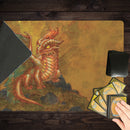 Copper Wyrmling Dragon Playmat