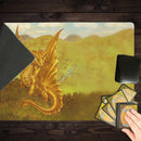Gold Wyrmling Dragon Playmat