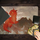 Red Wyrmling Dragon Playmat