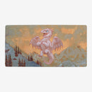 White Wyrmling Dragon Playmat