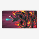 Deck Of Many, Flames Playmat