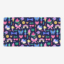 Happy Place Hair Clips Playmat