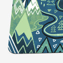 Maximalist Mountain Maze Playmat