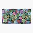 Succulent Plant Pattern Playmat