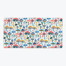 Watercolor Mushrooms Playmat