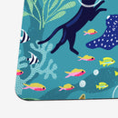 Feline Seabed Exploration Playmat