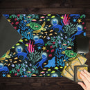 Feline Seabed Exploration Playmat