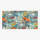 Textured Woodland Pattern Playmat