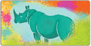 Neon Rhino Playmat