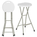 Folding Patio Dining Chairs 28" - Set of 2, 330 lbs Capacity