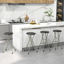Portable Folding Stool 28 Inch - 330 lbs Capacity (2 Pack)