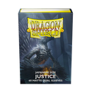 Dragon Shield: Japanese Size 60ct Art Sleeves - Justice (Dual Matte)