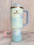 AQUA MACRAME Tumbler Boot