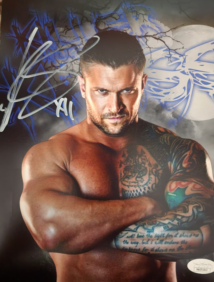 Karrion Kross Arms Folded Autographed 8