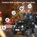 12V 2-Seater Ride on Car Truck with Remote Control and Storage Room
