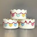 Heart Bunting Scallop Tumbler Boot