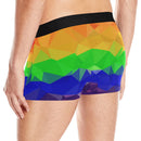 Geometric Gay Pride Boxer Briefs