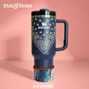 Blue Corn Remix WAFFLE Tumbler Boot