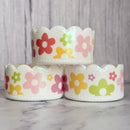 Spring Daisy Scallop Tumbler Boot