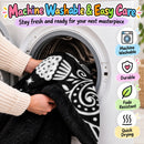 Cupcake Doodle Blanket, Double-Sided Oxford Fabric And Flannel Designs