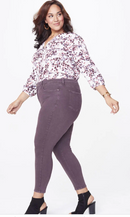 NYDJ Skinny Ankle Women's Plus Size Jeans in Pinedrop, Size 18W