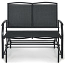 Iron Patio Rocking Chair for Outdoor Backyard and Lawn