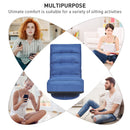 5-Position Folding Floor Gaming Chair