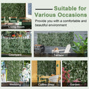 Artificial Ivy Privacy Fence Screen 118 x 39 Inch (4 Pieces)