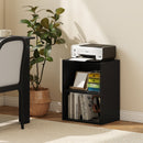 2-Cube Bookcase Set of 2 Floor Standing Open Bookshelf w/ 5-Position Adjustable Shelf
