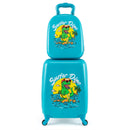 2 PCS Kid Luggage Set With Spinner Wheels for Children Boys Girls