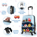 2 PCS Kid Luggage Set With Spinner Wheels for Children Boys Girls
