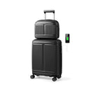 2-Piece Luggage Set 20 Inch Carry-on Suitcase and 14 Inch Cosmetic Case
