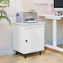 Nightstand Mid Century End Tables with Door