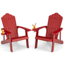 Adirondack Chair Set - Adult & Kids Pair for Patio