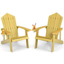 Adirondack Chair Set - Adult & Kids Pair for Patio