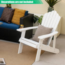 Adirondack Chair Set - Adult & Kids Pair for Patio