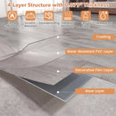 Set of 2 Floor Tile Vinyl Flooring Waterproof Vinyl Plank Flooring