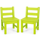 2 Pieces Kids Learning Chair set with Backrest