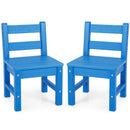 2 Pieces Kids Learning Chair set with Backrest