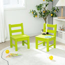 2 Pieces Kids Learning Chair set with Backrest