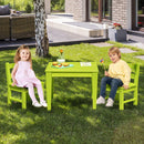 2 Pieces Kids Learning Chair set with Backrest
