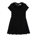 Epic Threads Little Girls Short Sleeve Collared Velvet Textured Dress, size 2T