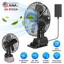 Portable Jobsite Fan 9" Compatible with Makita 21V Battery