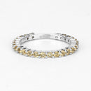 0.81 Carat Genuine Citrine .925 Sterling Silver Ring