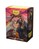 Dragon Shield: Standard 100ct Brushed Art Sleeves - Valentine Dragons 2023