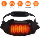 Electric Heated Hand Muff Hand Warmer Pouch Heated Waist Pouch for Winter with 3 Heating Levels Indoor Outdoor Machine Washable