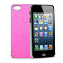 Pink Bling Crystal Diamond Aluminum Hard Case for iPhone 5