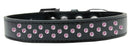 Dog, Puppy & Pet Fashion Collar, "Light Pink Crystal Sprinkles"